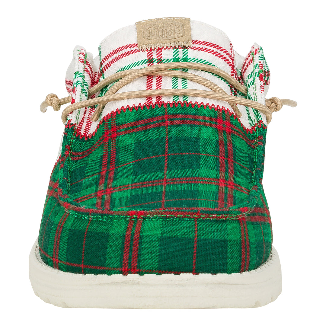 Wally Tri Tartan Plaid - Green/White/Red