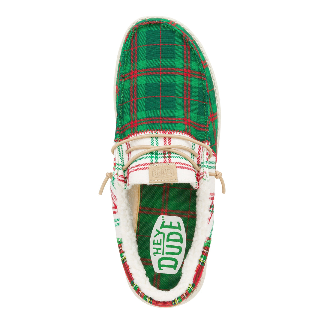 Wally Tri Tartan Plaid - Green/White/Red