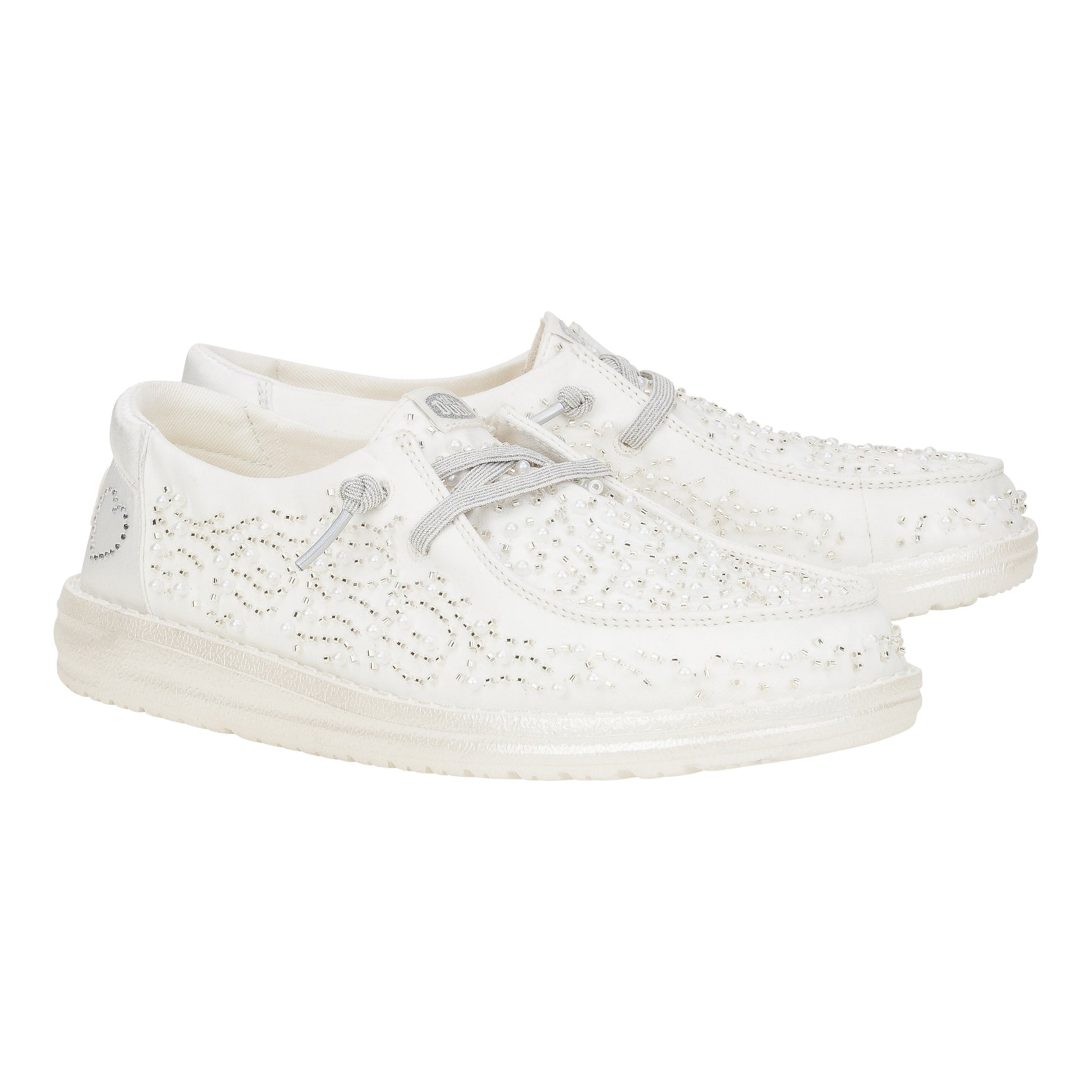 Wendy Bridal Pearl - White/Silver