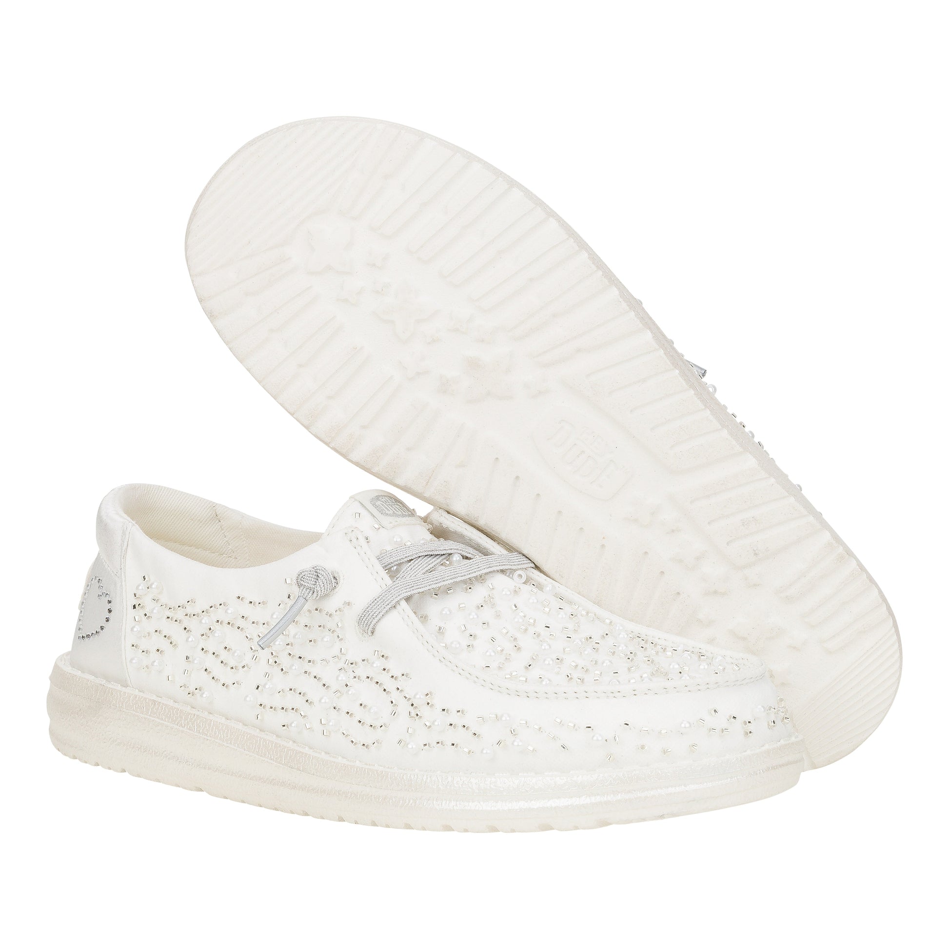 Wendy Bridal Pearl - White/Silver