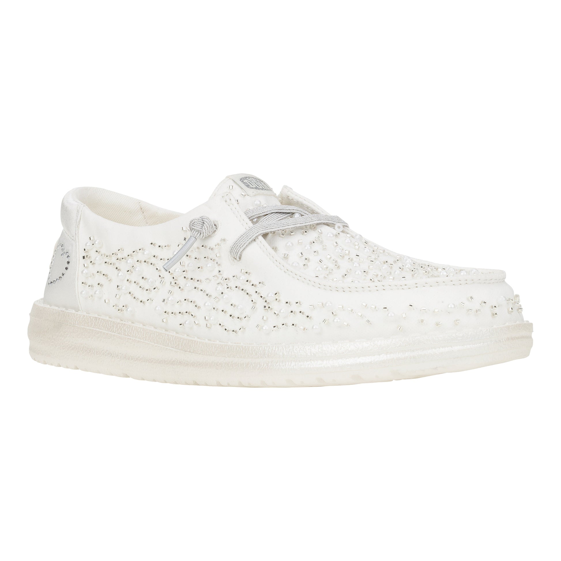 Wendy Bridal Pearl - White/Silver