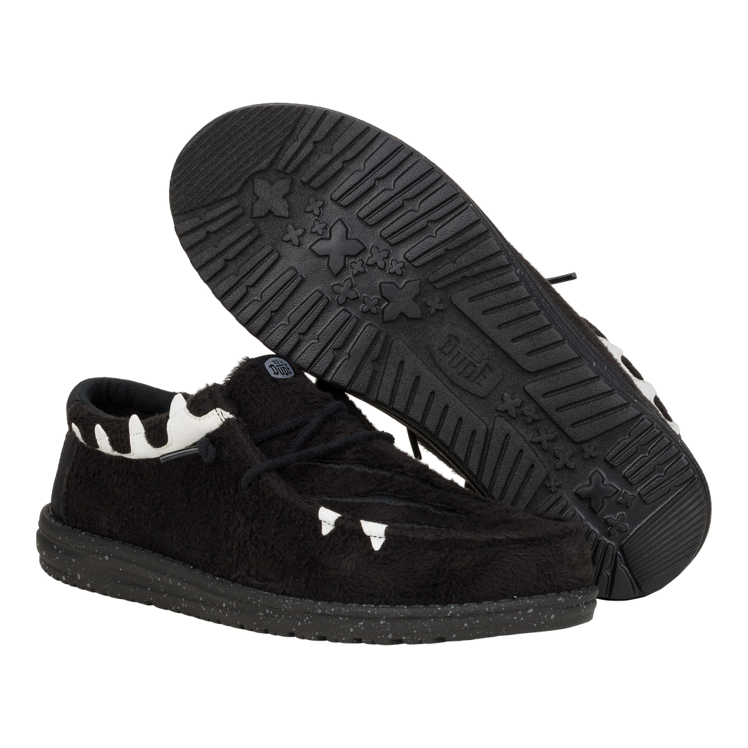 Wally Monster Feet - Monster Black/Black