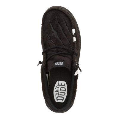 Wally Monster Feet - Monster Black/Black