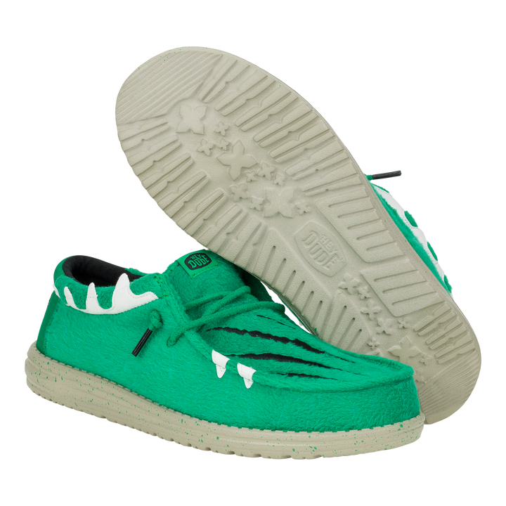 Wally Monster Feet - Monster Green