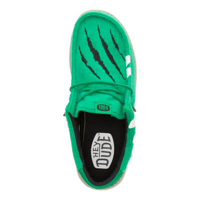 Wally Monster Feet - Monster Green