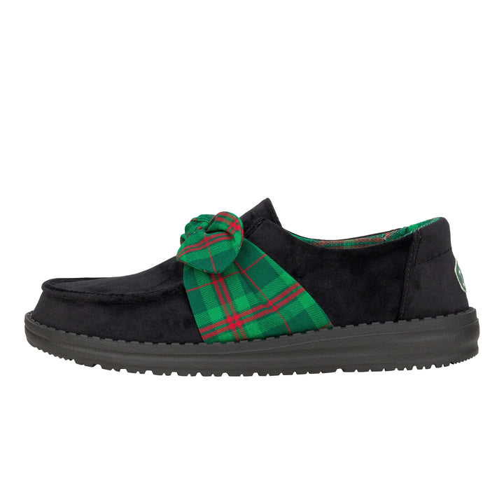 Wendy Bow Tartan Plaid - Plaid/Black