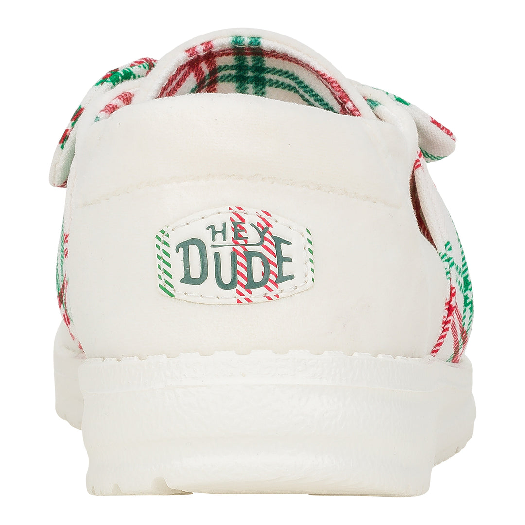 Wendy Bow Tartan Plaid - Plaid/White