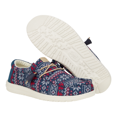 Wally Winter Sweater - Navy/Multi