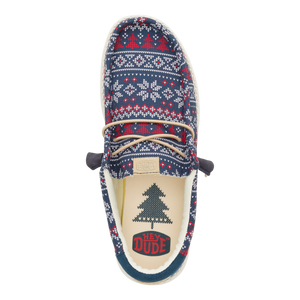 Wally Winter Sweater - Navy/Multi