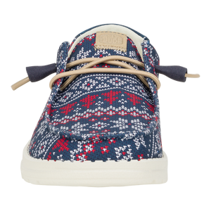 Wendy Winter Sweater - Navy/Multi