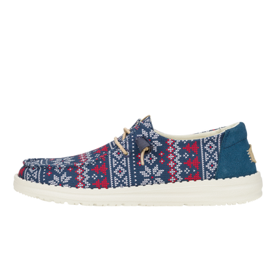 Wendy Winter Sweater - Navy/Multi