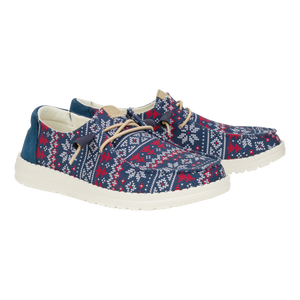 Wendy Winter Sweater - Navy/Multi