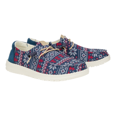 Wendy Winter Sweater - Navy/Multi