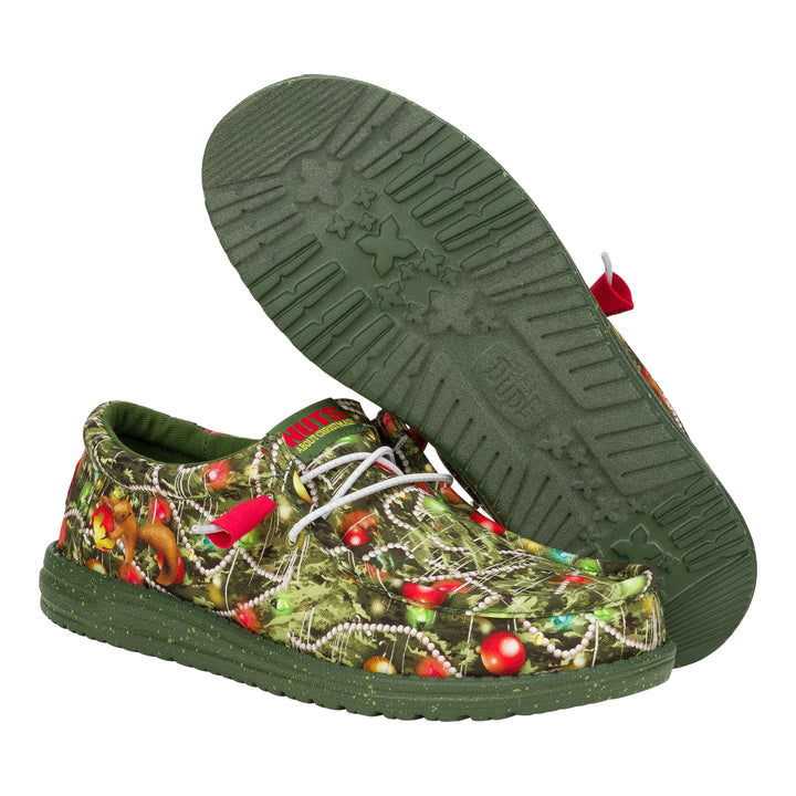 Wally Christmas Vacation - Christmas Green/Multi