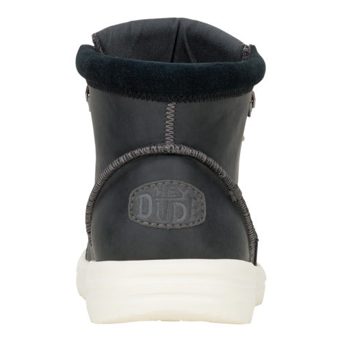 Bradley Nubuck Boot - Black Oyster