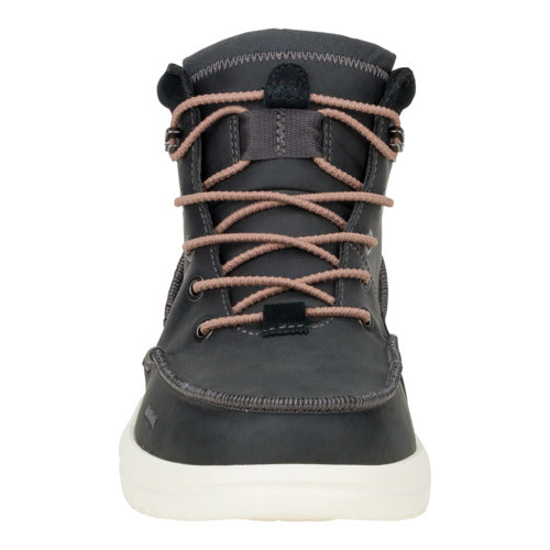 Bradley Nubuck Boot - Black Oyster