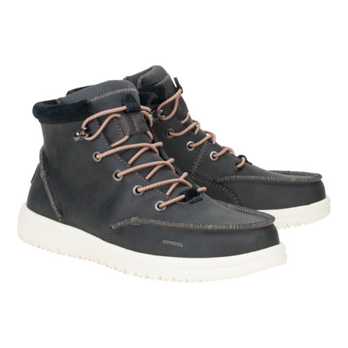 Bradley Nubuck Boot - Black Oyster