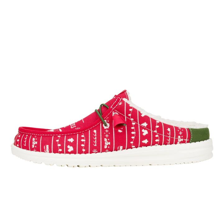 Wally Slip Christmas Vacation - Christmas Red/Green