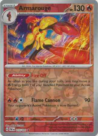 Armarouge - 015/091 - Rare [sv045-015] [Reverse Holo]
