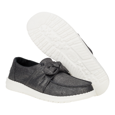 Wendy Bow Shimmer - Black