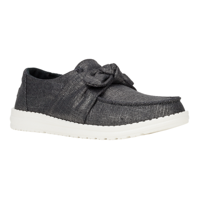 Wendy Bow Shimmer - Black