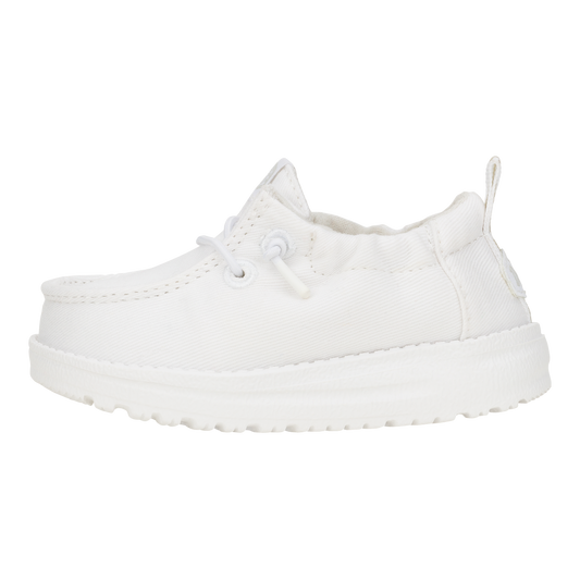 LILDUDE Infant Slip On Core - White