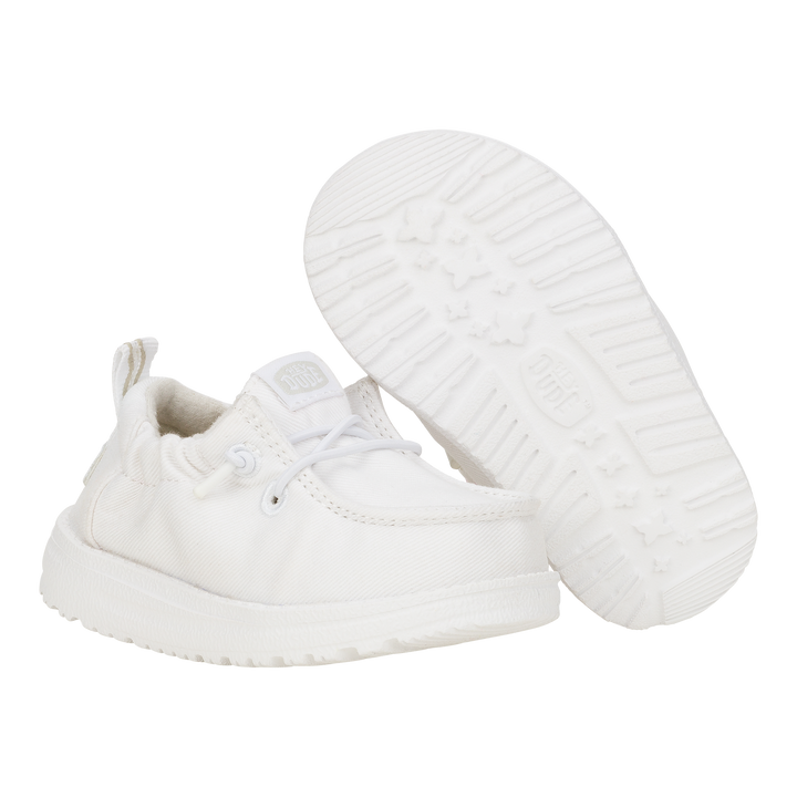 LILDUDE Infant Slip On Core - White