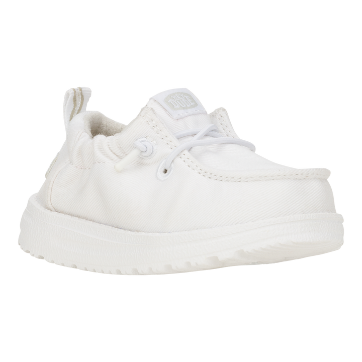 LILDUDE Infant Slip On Core - White