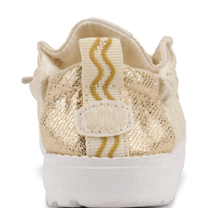 LILDUDE Infant Slip On Novelty - Champagne Glitter