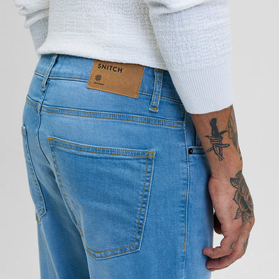 Light Blue Skinny Fit Jeans
