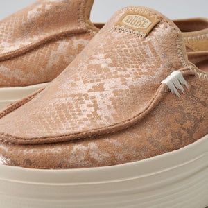 Austin Lift Metallic Snake - Sand