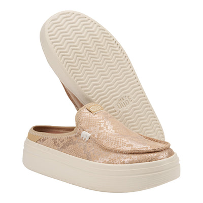 Austin Lift Metallic Snake - Sand