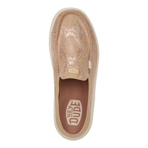 Austin Lift Metallic Snake - Sand