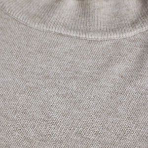 Grey Knitted Sweatshirt