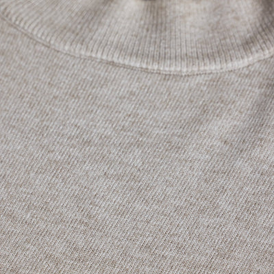 Grey Knitted Sweatshirt