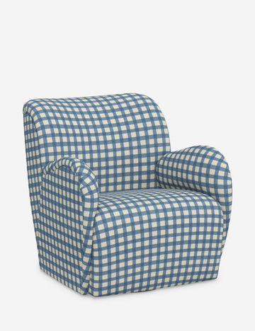 Dusty Blue Gingham