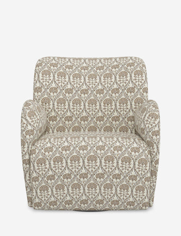 Ivory Blockprint Floral
