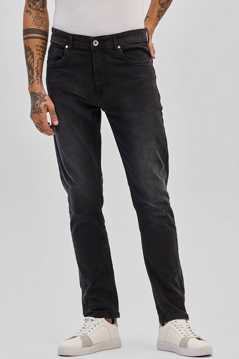 Charcoal Grey Slim Fit Jeans