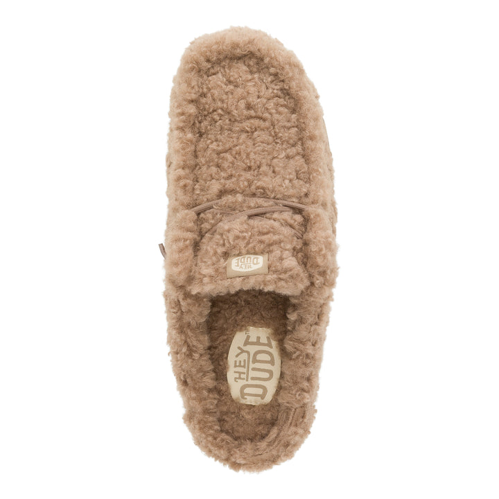 Wally Slipper - Cozy Timber Wolf