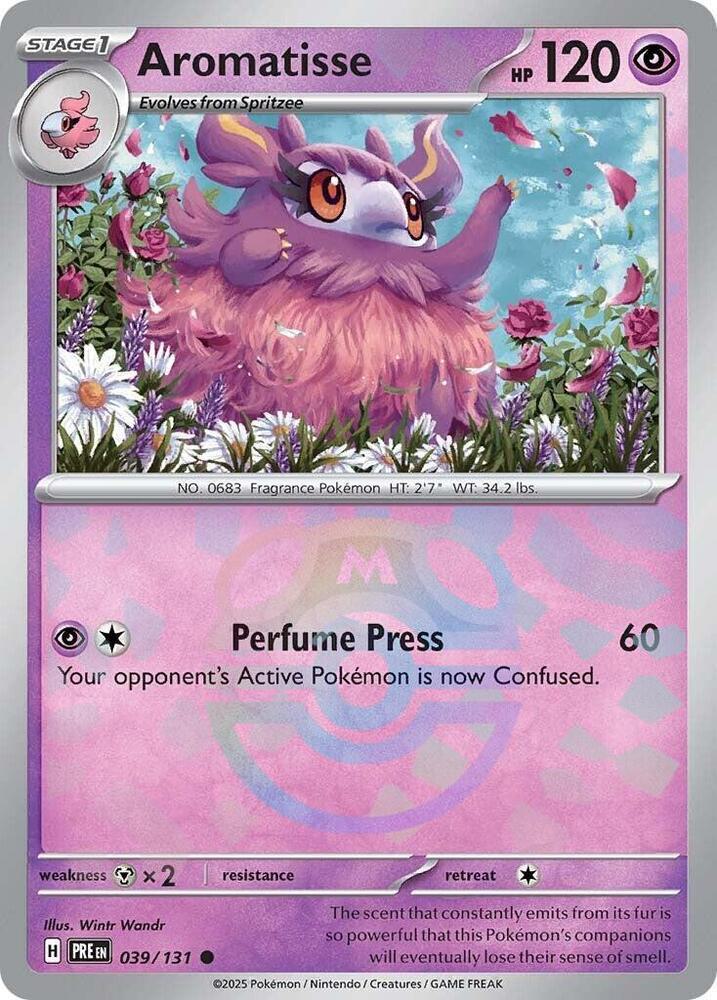 Aromatisse - Master Ball Pattern - 039/131 - Common [sv085-039] [Reverse Holo]