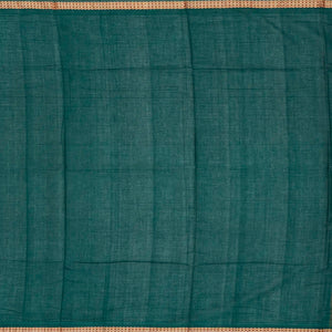 Beige Handwoven Orissa Cotton Saree With Floral Motif Buttas