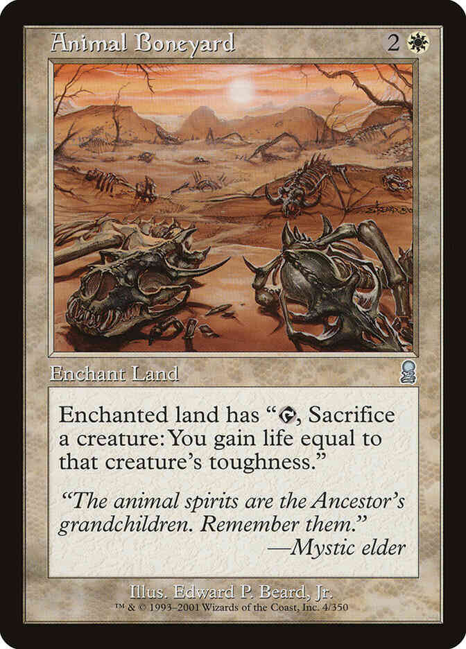 Animal Boneyard [4] [Odyssey] [Non-Foil]