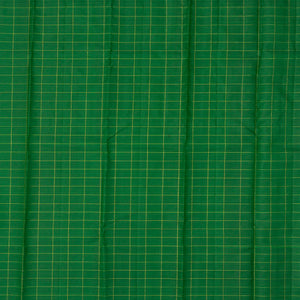 Maroon Handloom Kanchipuram Silk Saree With Dotted Checks