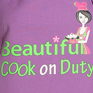 BEAUTIFUL COOK GRAFFITI APRON -APG-G003