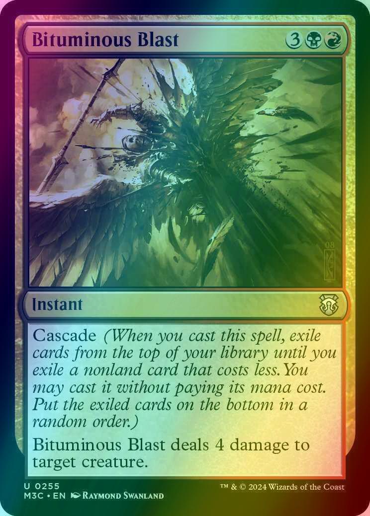 Bituminous Blast [255] [Modern Horizons 3: Commander] [Ripple Foil]