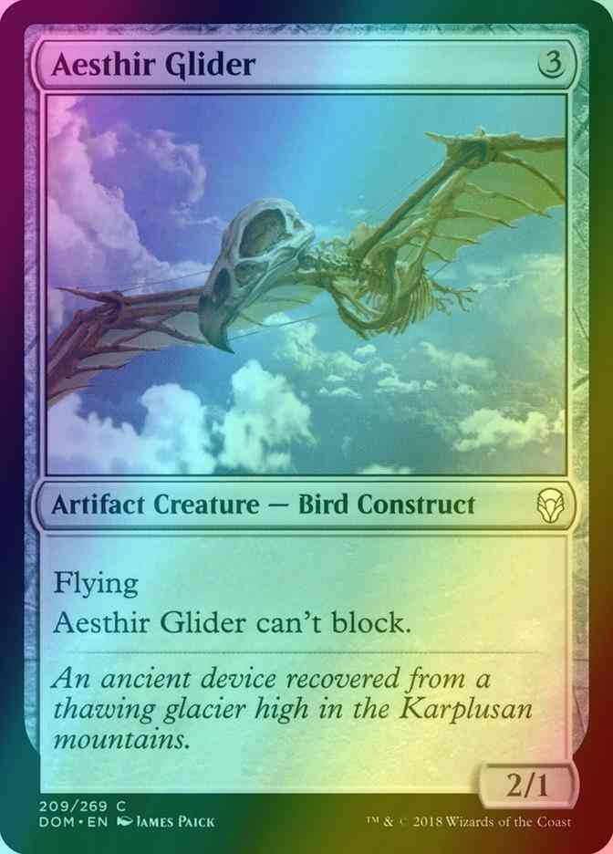 Aesthir Glider [209] [Dominaria] [Foil]