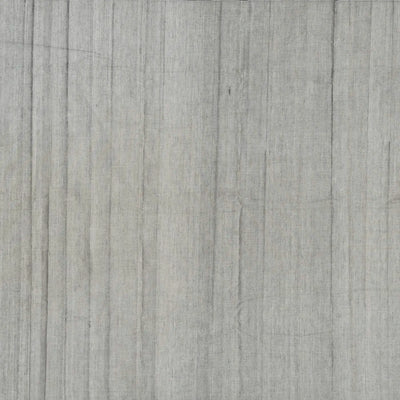 Grey Handloom Kanchi Cotton Saree With Checks & Chakaram Motifs.