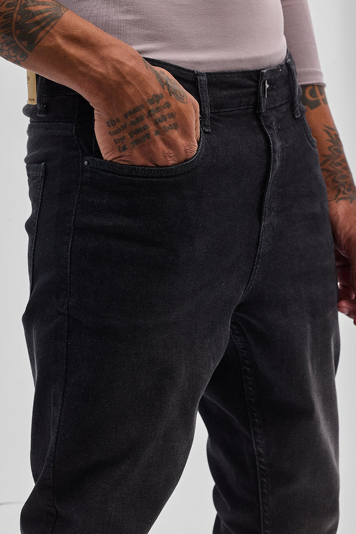 Charcoal Grey Skinny Fit Jeans