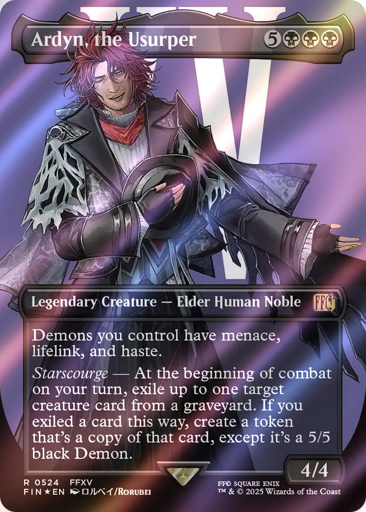 Ardyn, the Usurper [524] [Borderless] [Character] [FINAL FANTASY] [Surge Foil]