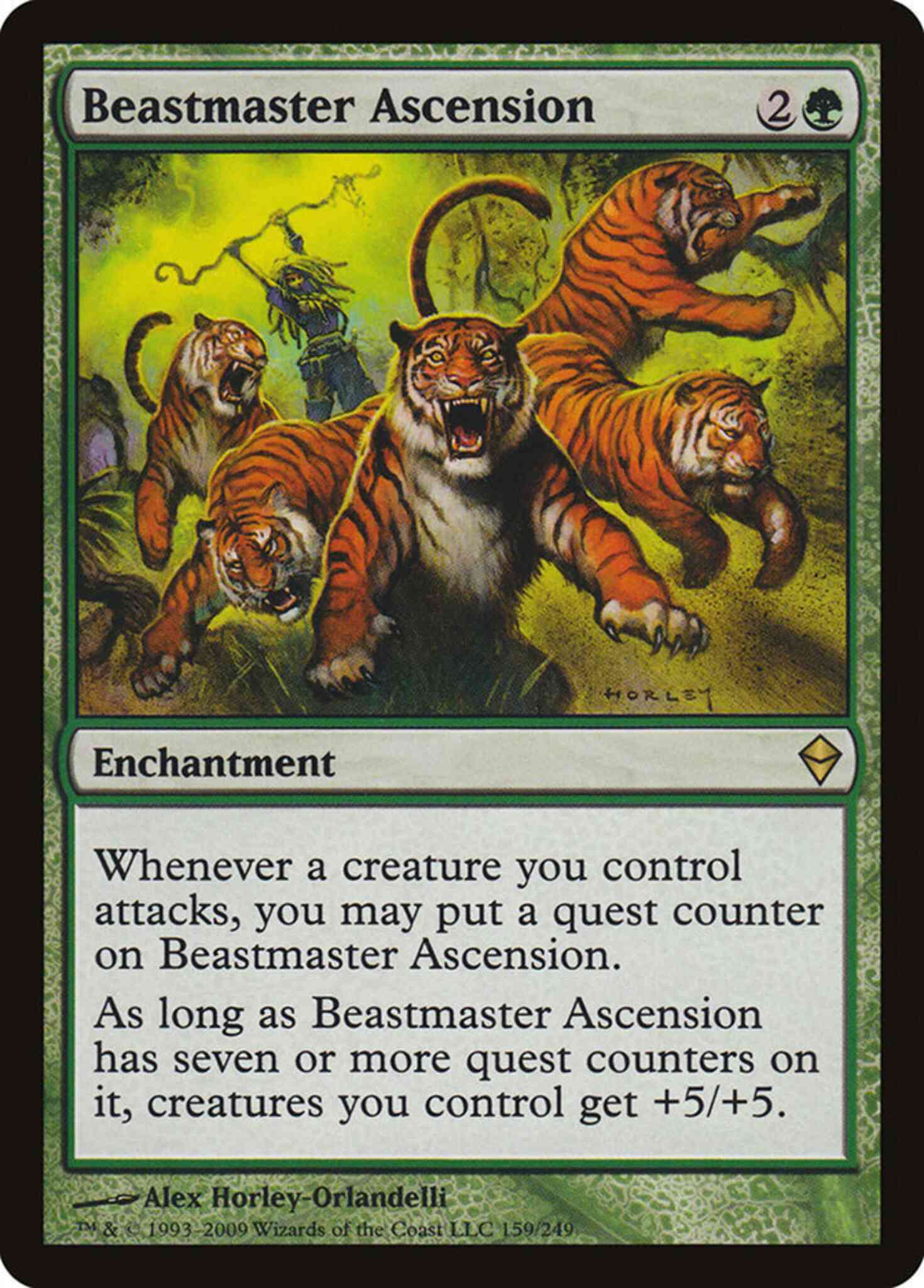 Beastmaster Ascension [159] [Zendikar] [Non-Foil]